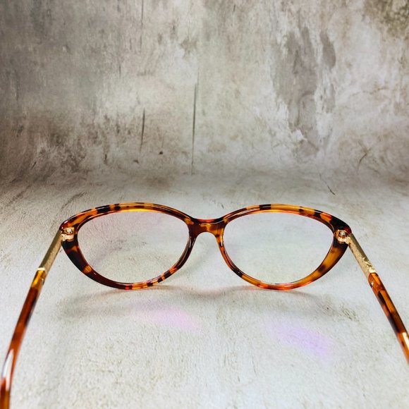 Adore Cat Eye Leopard Brown Eyeglasses Glasses Frames NWOT - Picture 4 of 12
